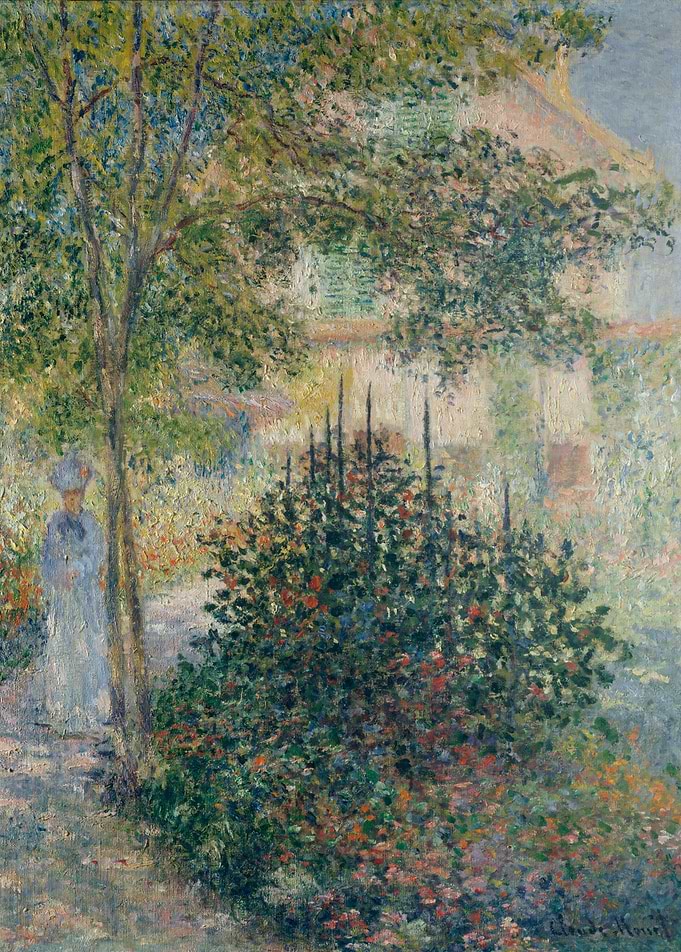 Claude Monet - Camille Monet (1847–1879) in the Garden ...