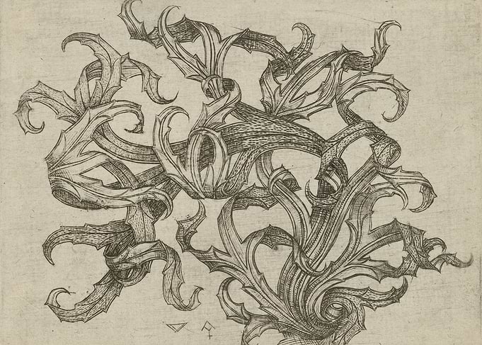 Vintage drawing