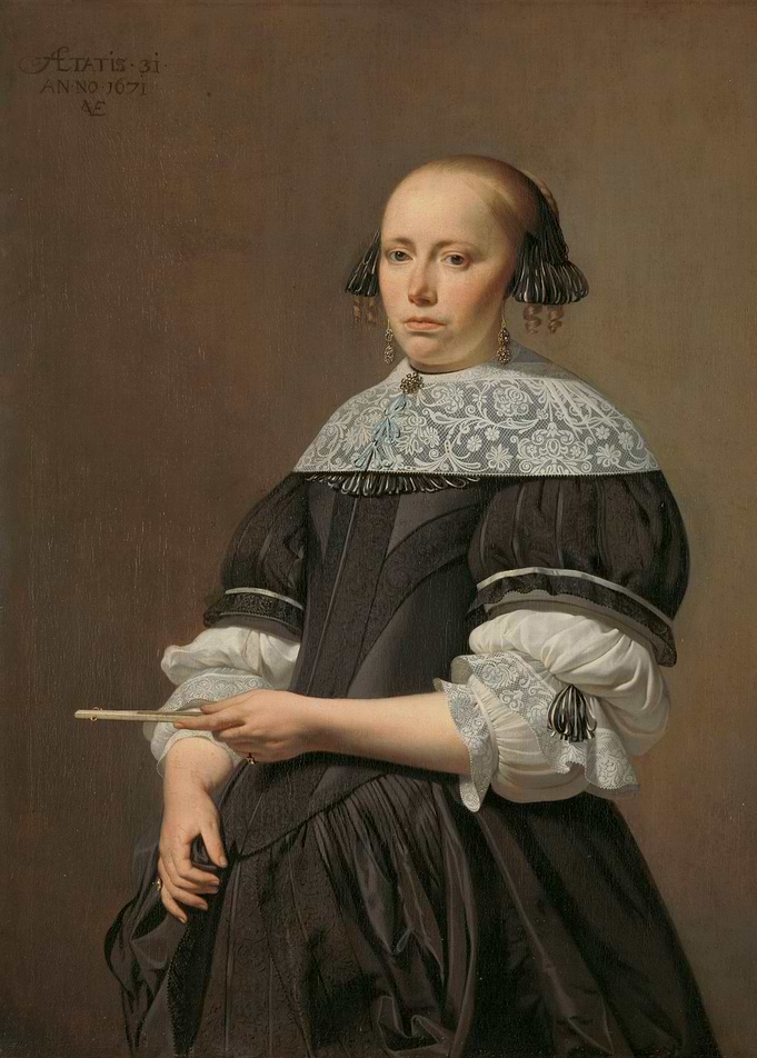 Caesar Boëtius van Everdingen - Elisabeth van Kessel (1 ...