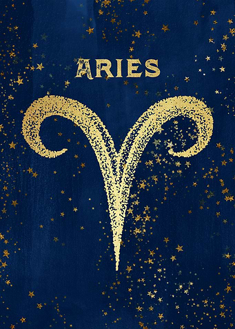 Aries birthdates March 21 to April 19 Antique Vintage A ...