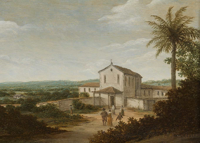 Frans Jansz Post - Church Building in Brazil, 1675 - 16 ...