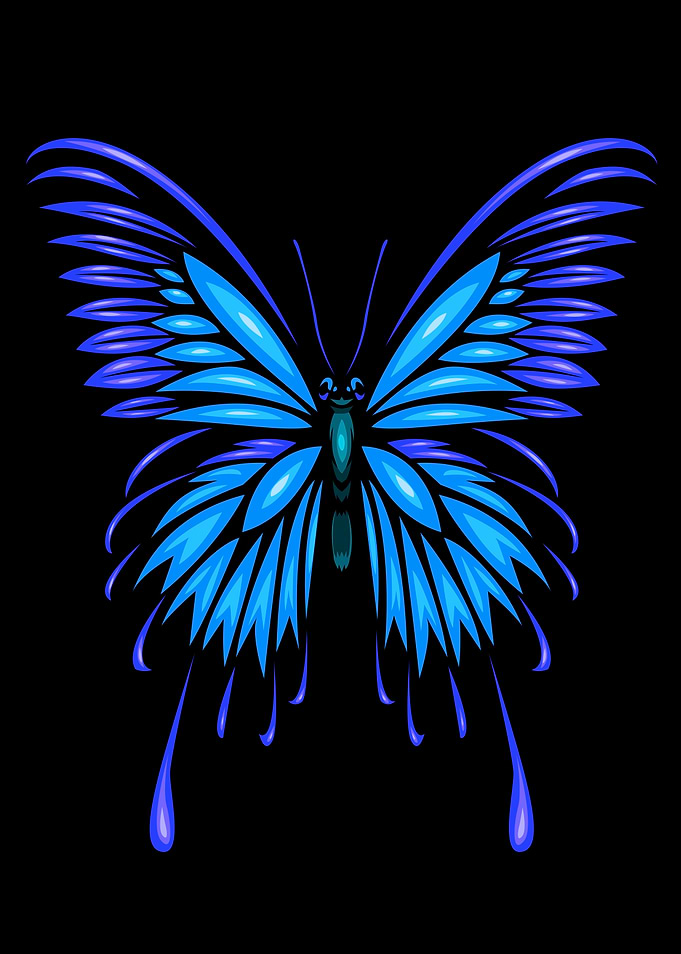 Tribal Butterfly