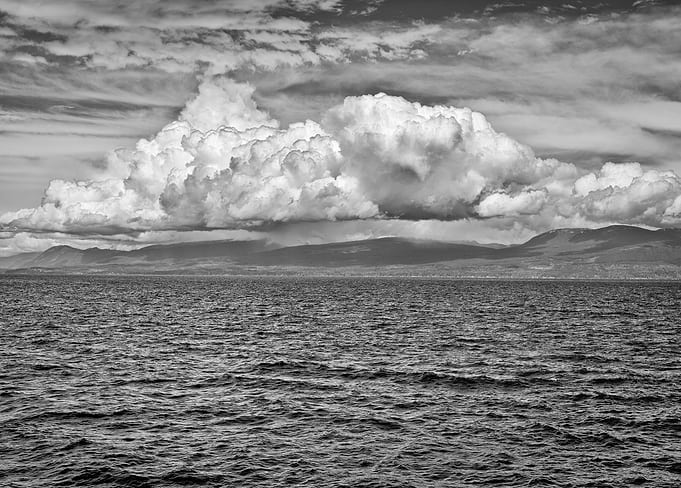 A boat ride off Vancouver Island.