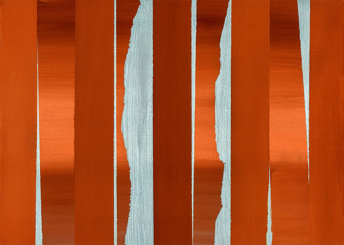 I used contrasting colors of bronzes and silvers and sh ...