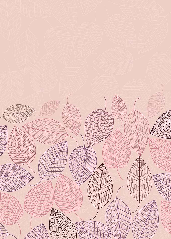 LEAVES ENSEMBLE ROSE. Lov