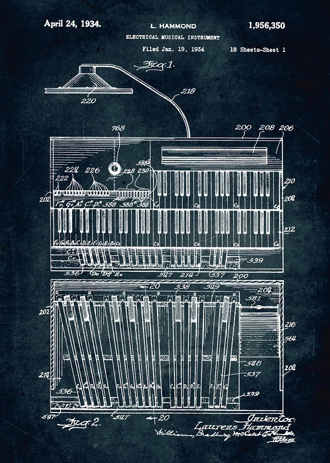No022 - 1934 - Electrical musical instrument - Inventor ...
