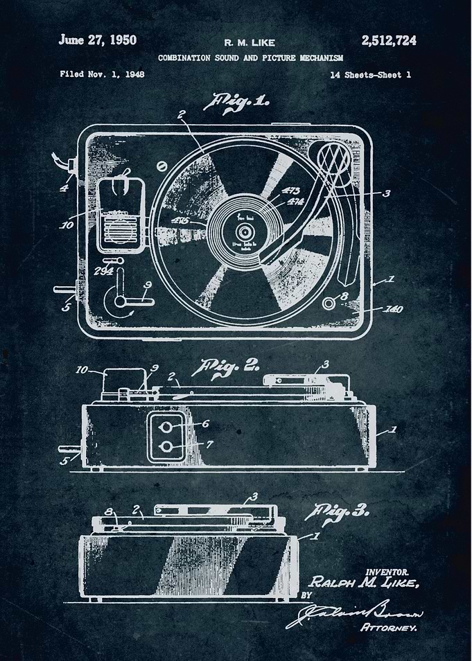 No014 - 1948 - Combination sound and picture mechanism ...