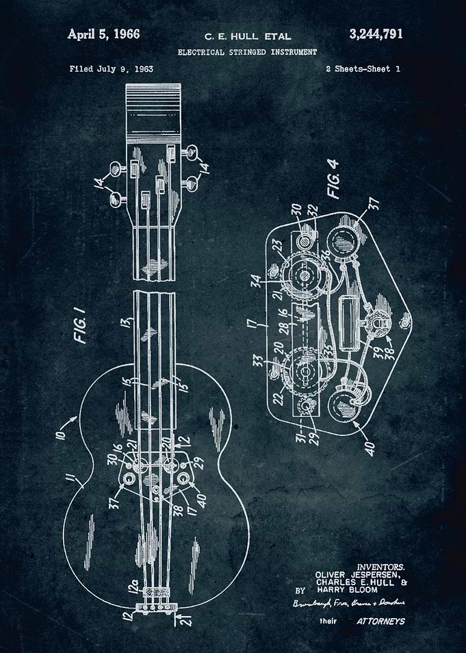 No017 - 1963 - Bass - Electrical stringed instrument - ...