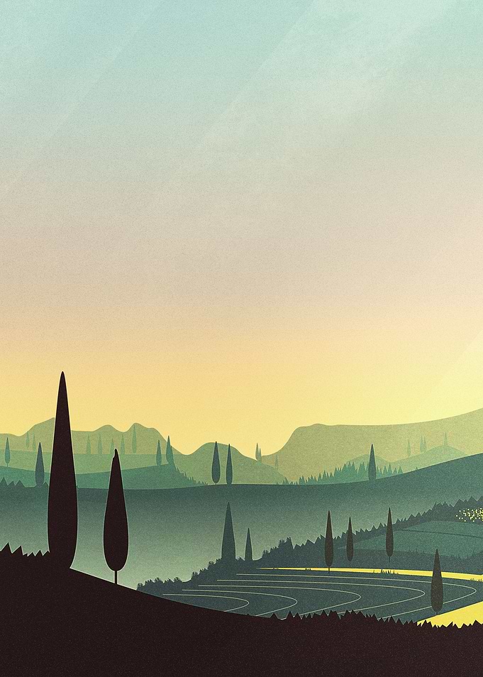 Tuscany Fairytale | Digital Art