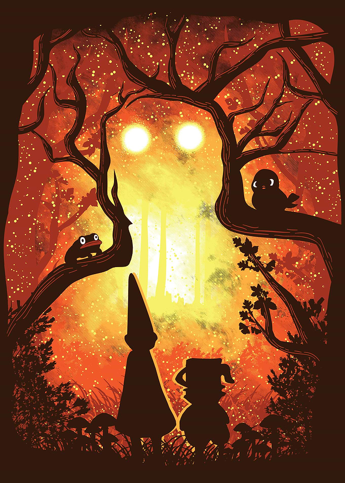 Inspired by the cartoon TV show 'Over the Garden Wall.' ...