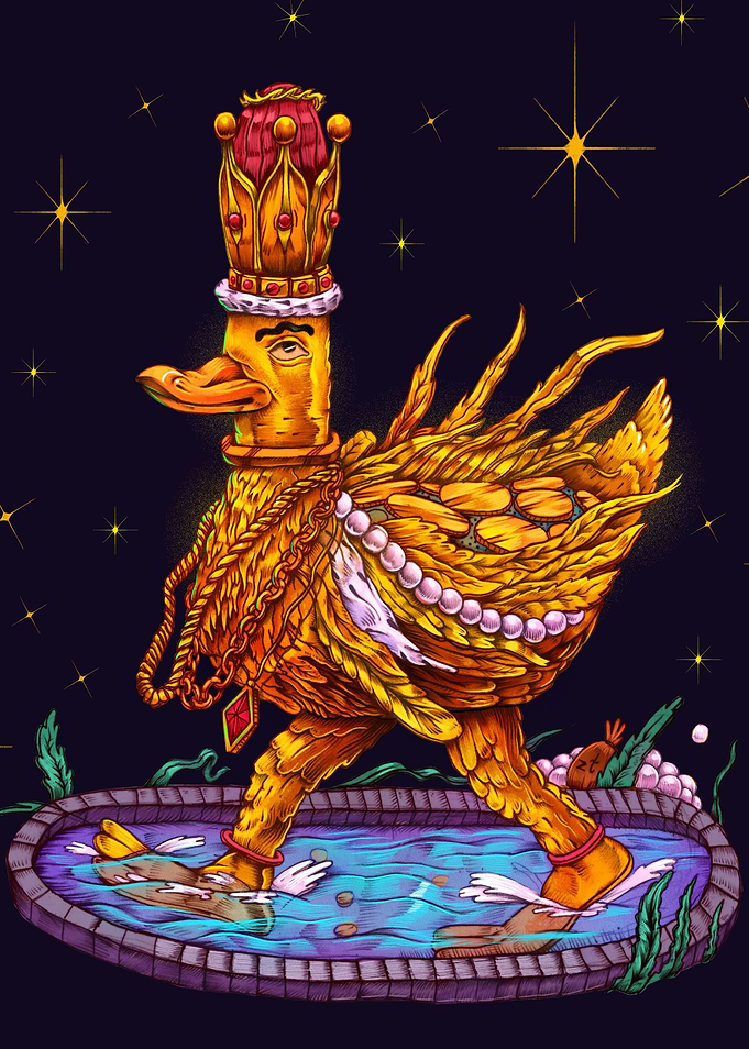Golden Duck