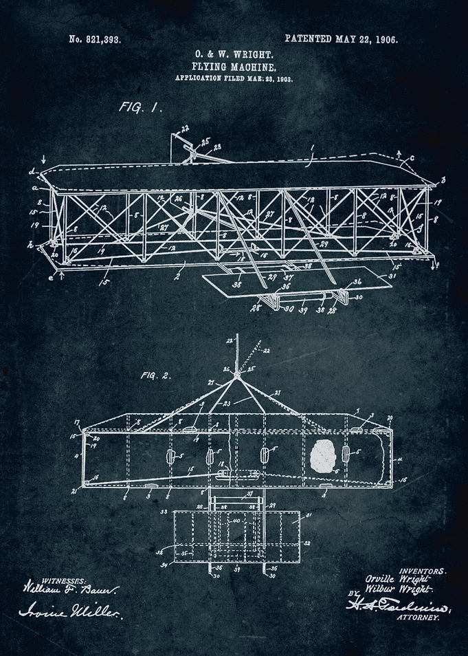 No045 - 1903 - Flying machine - Inventors O. & W. Wrigh ...