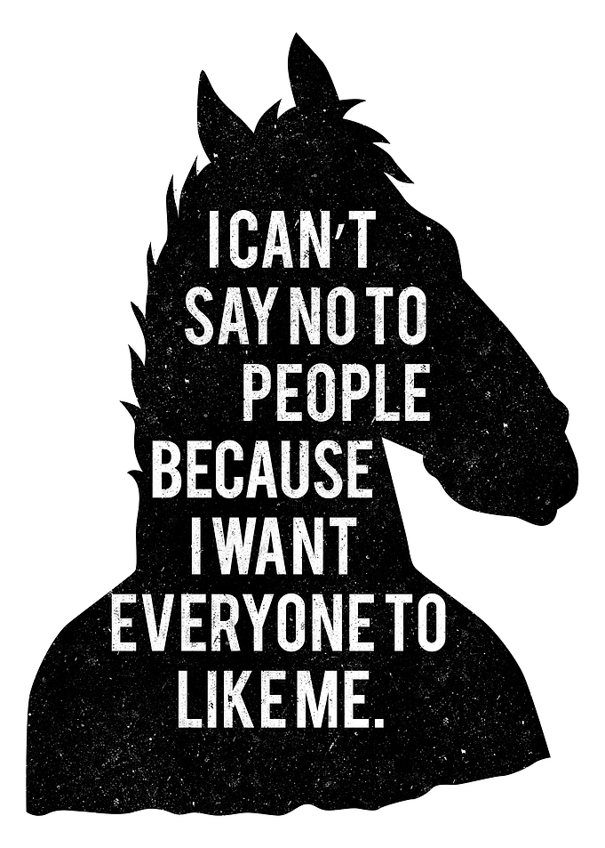 I can't say no to people
