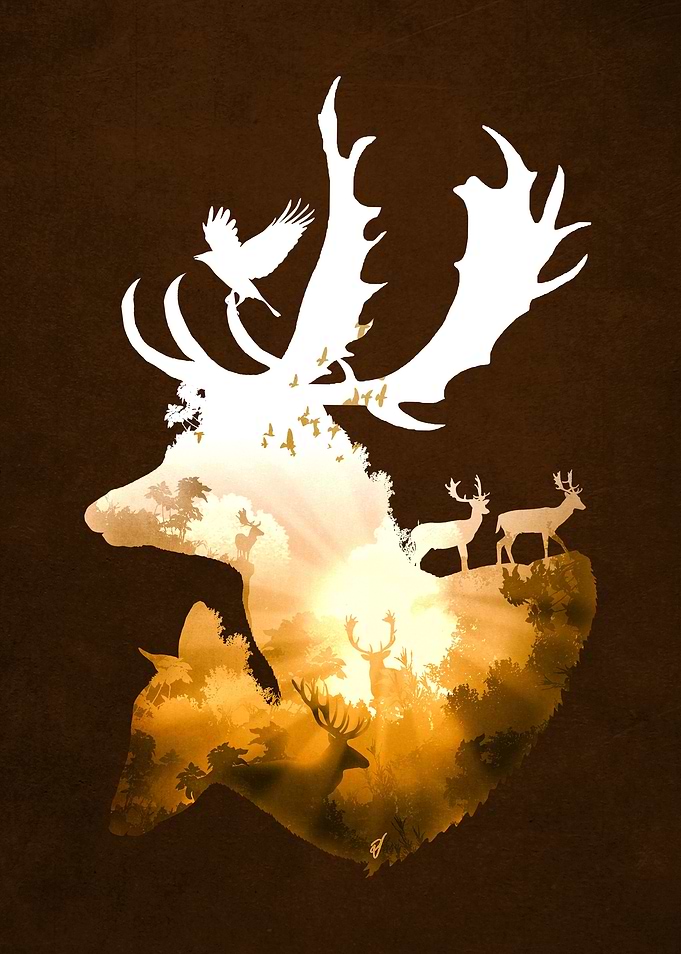 Deer Autumn