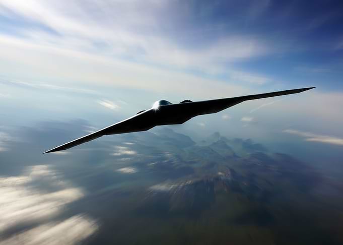 The B-2 Spirit Stealth Bomber
