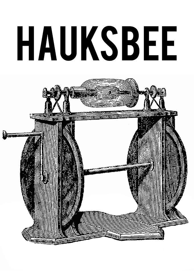 Francis Hauksbee had discovered that if he placed a sma ...