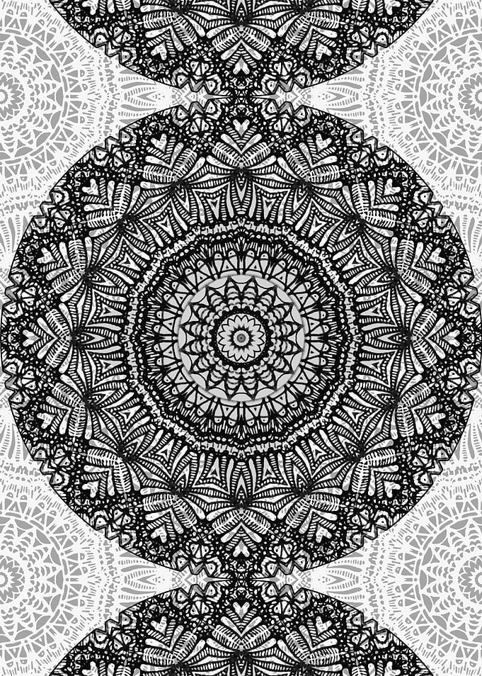 Mandala Mehndi Style G444