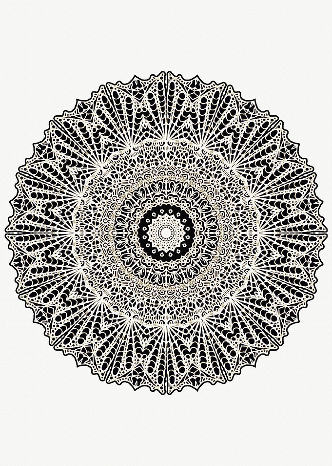 Mandala Mehndi Style G384b
