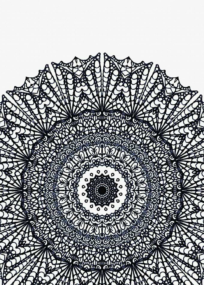 Mandala Mehndi Style G378