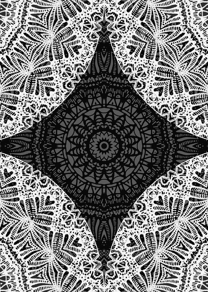Mandala Mehndi Style G474