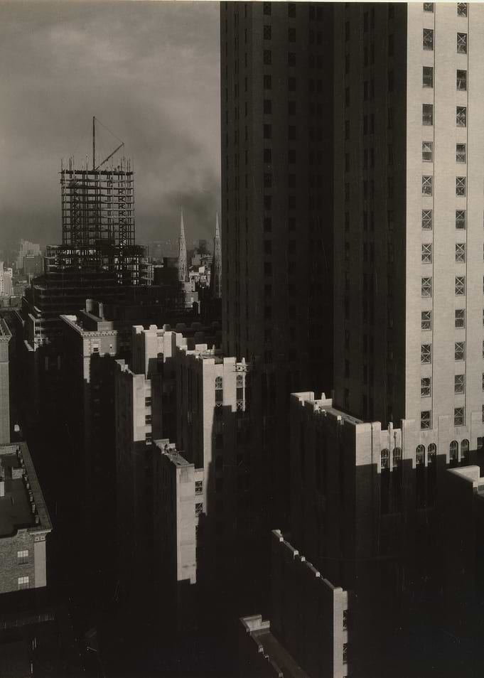 Alfred Stieglitz - From My Window at the Shelton, West, ...