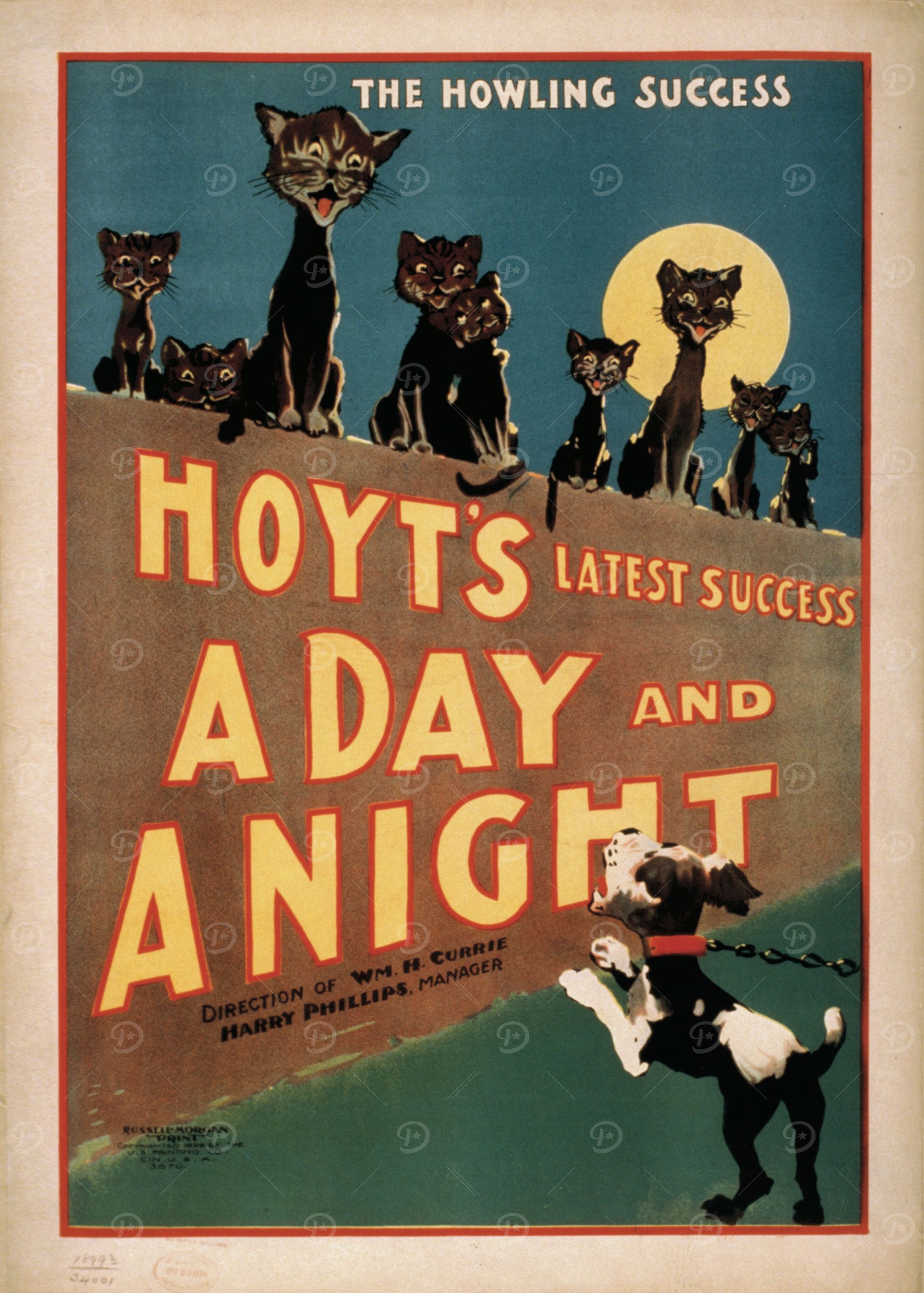 Vintage Animals Poster