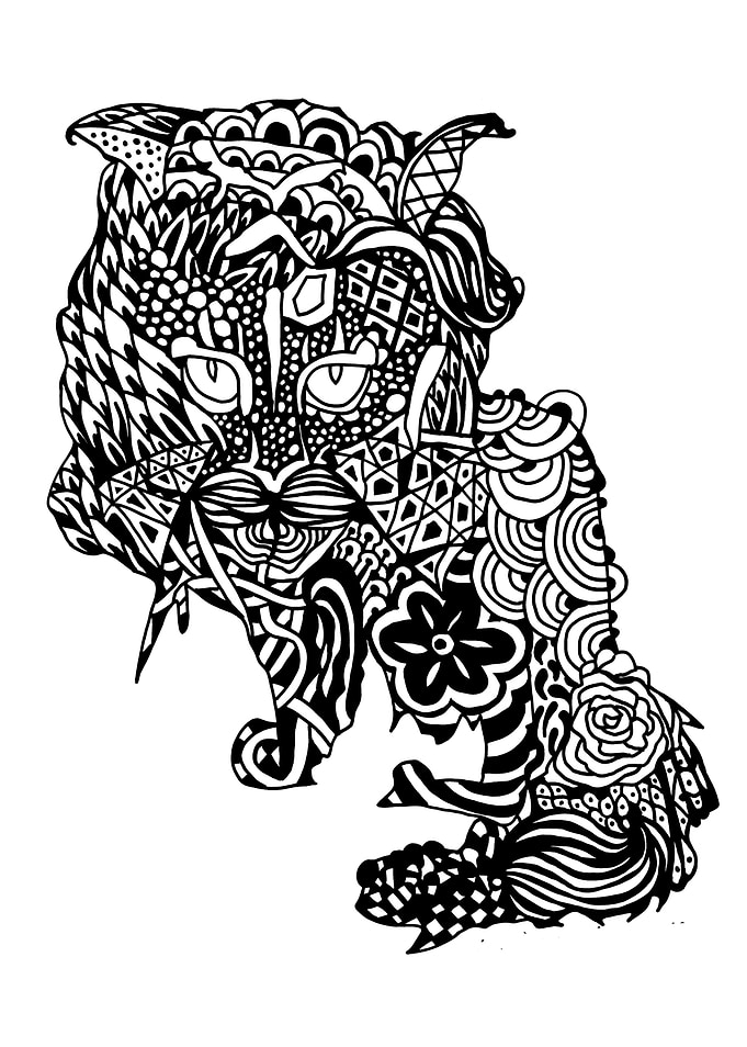 Inked Cat