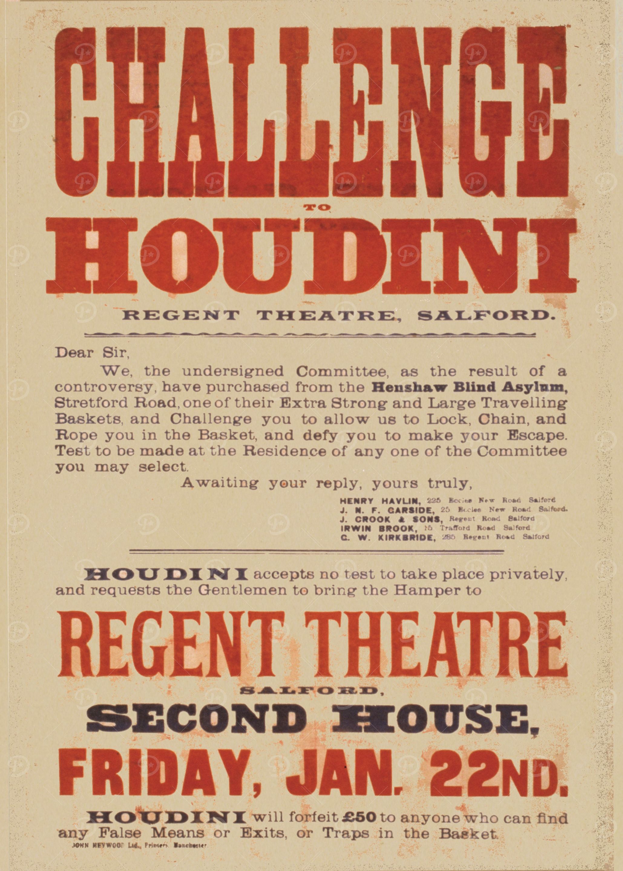 Vintage Circus Poster