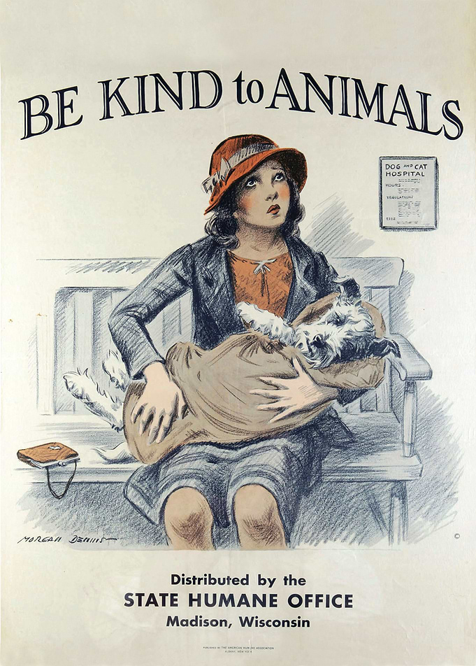 Vintage Animals Poster