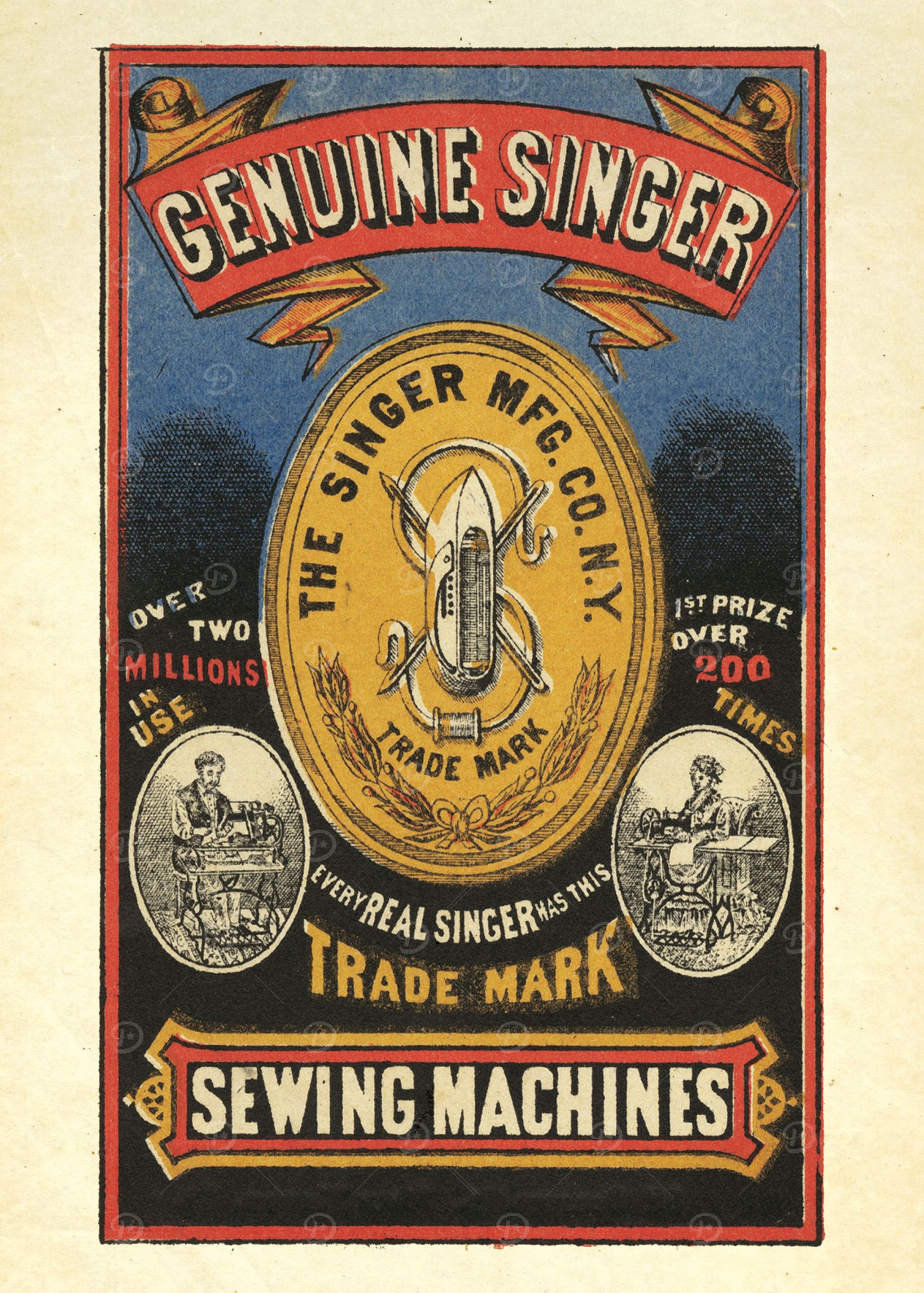 Vintage Advertising Poster