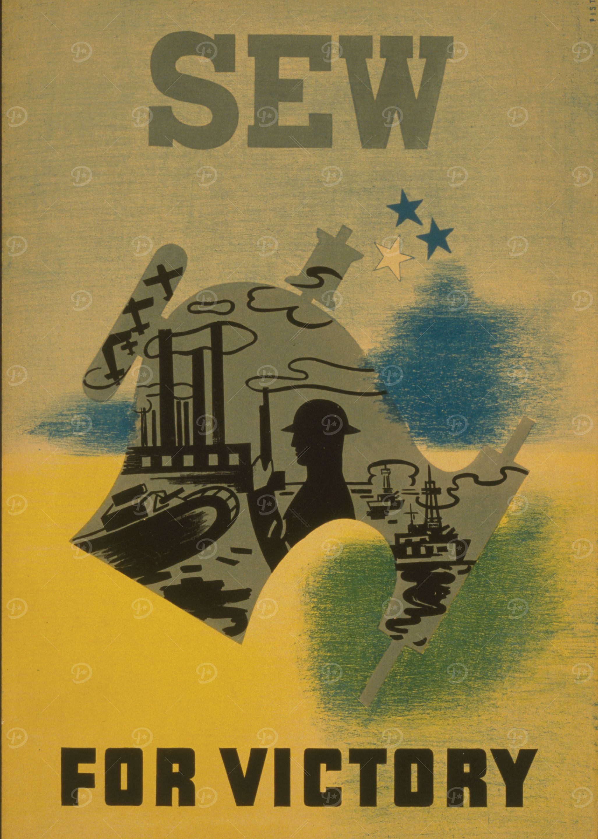 Vintage War Poster