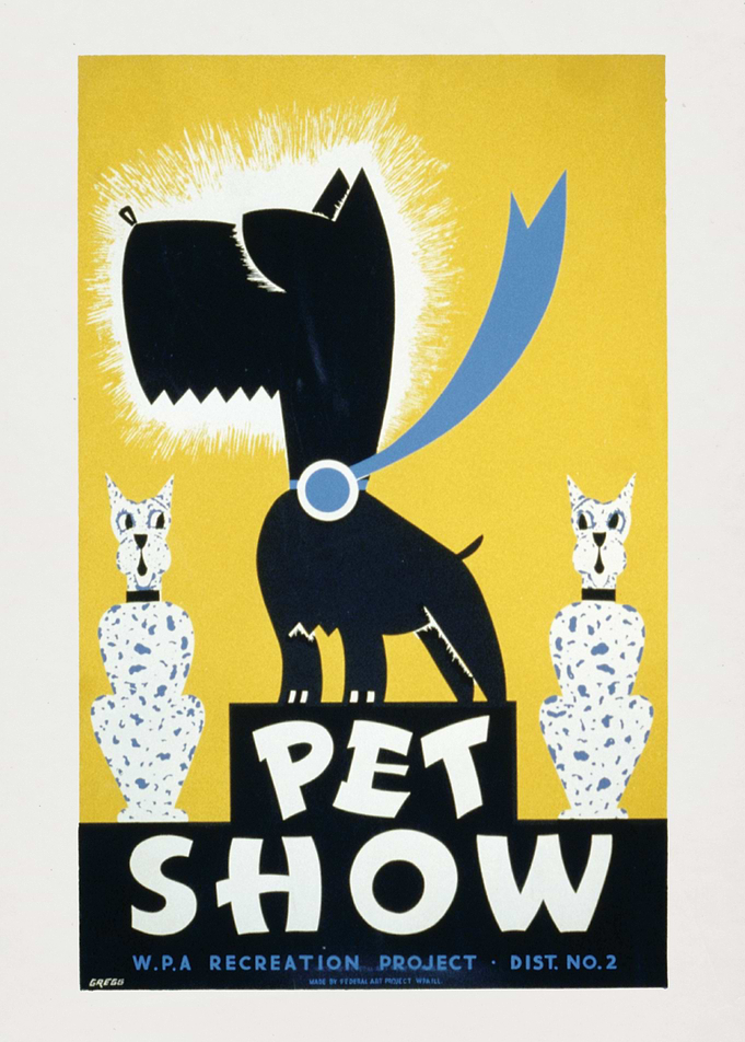 Vintage Animals Poster