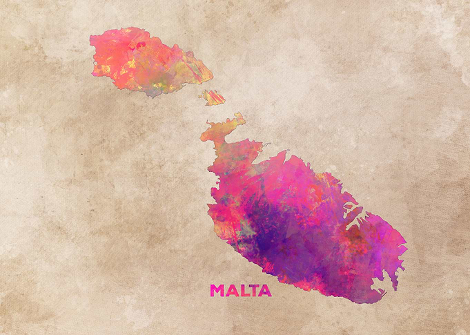 Malta map