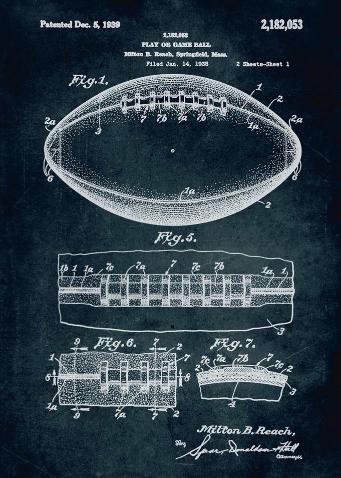 No099 - 1938 - Play or game ball - Inventor Milton B. B ...