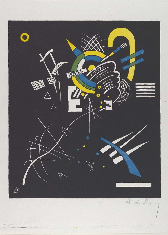 Vasily Kandinsky - Kleine Welten VII (Small Worlds VII) ...