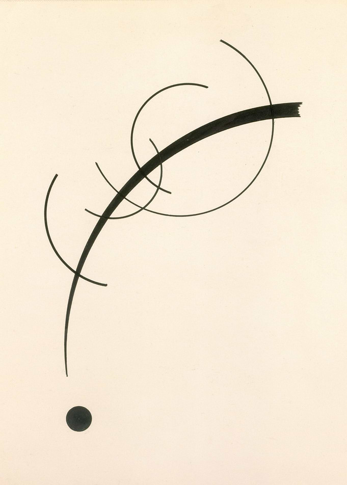 Vasily Kandinsky - Free Curve to the Point - Accompanyi ...