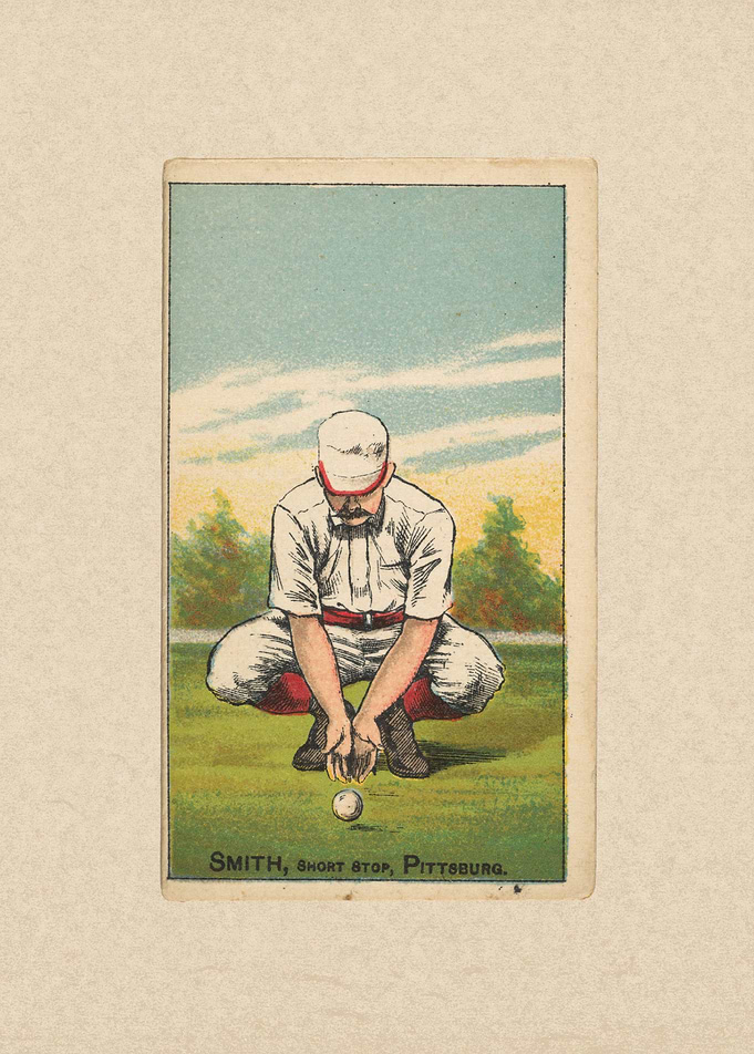 Smith, Shortstop, Pittsburgh, from the Gold Coin series ...