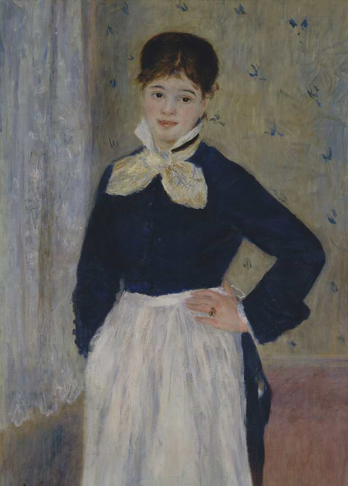 Auguste Renoir - A Waitress at Duval's Restaurant, ca. ...