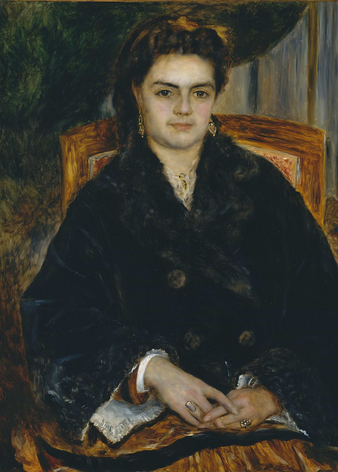 Auguste Renoir - Madame Édouard Bernier (Marie-Octavie- ...