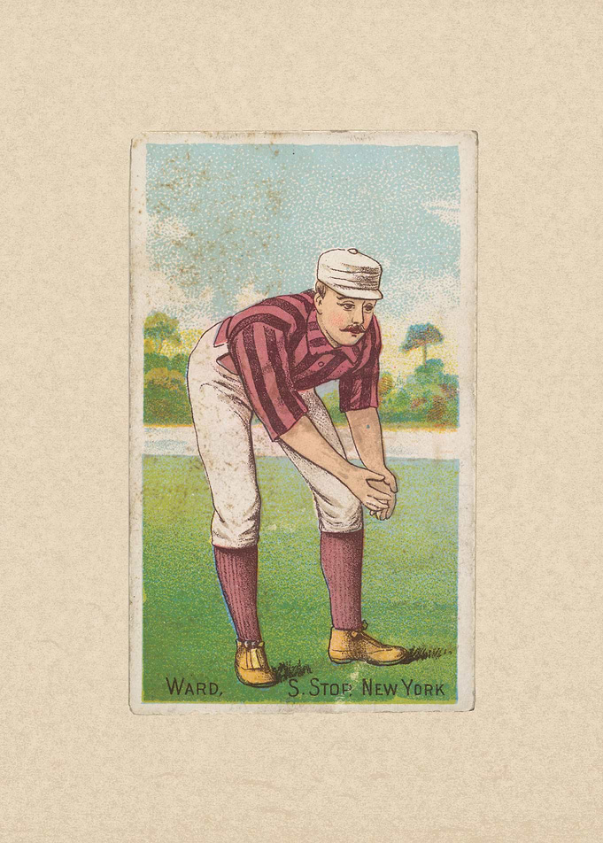 Ward, Shortstop, New York, from the 'Gold Coin' Tobacco ...