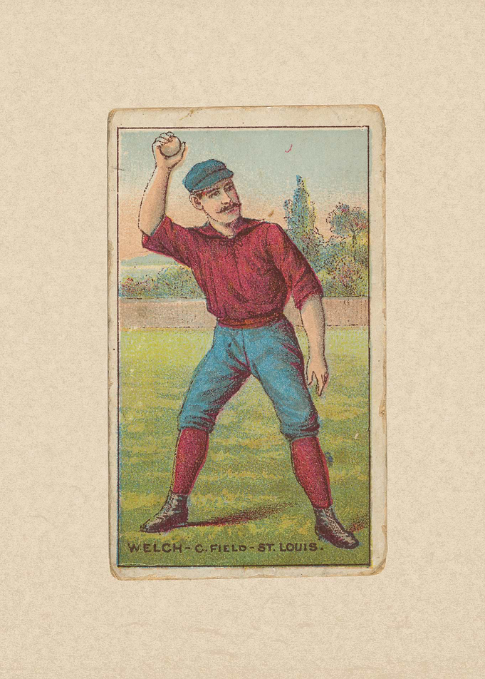 Welch, Center Field, St. Louis, from the 'Gold Coin' To ...