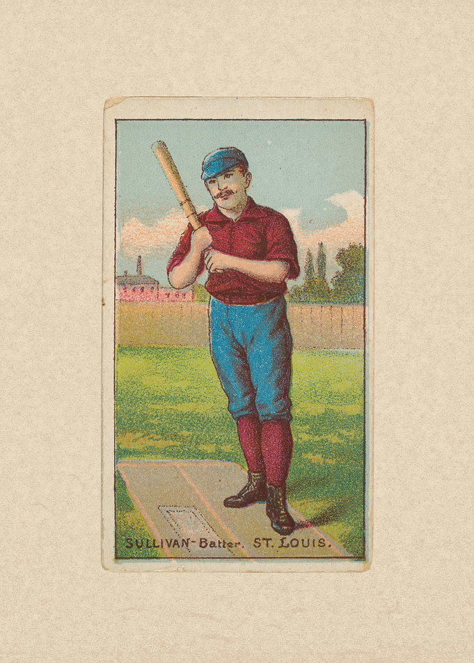 Sullivan, Batter, St. Louis, from the Gold Coin series ...