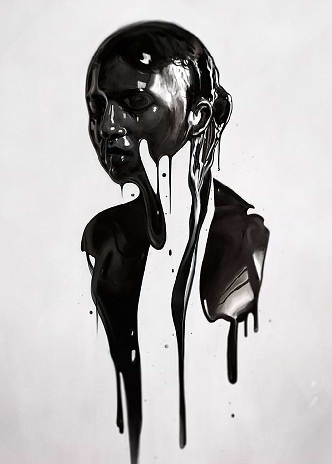 Woman In Oil