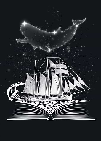 Moby Dick in the sky of diamonds