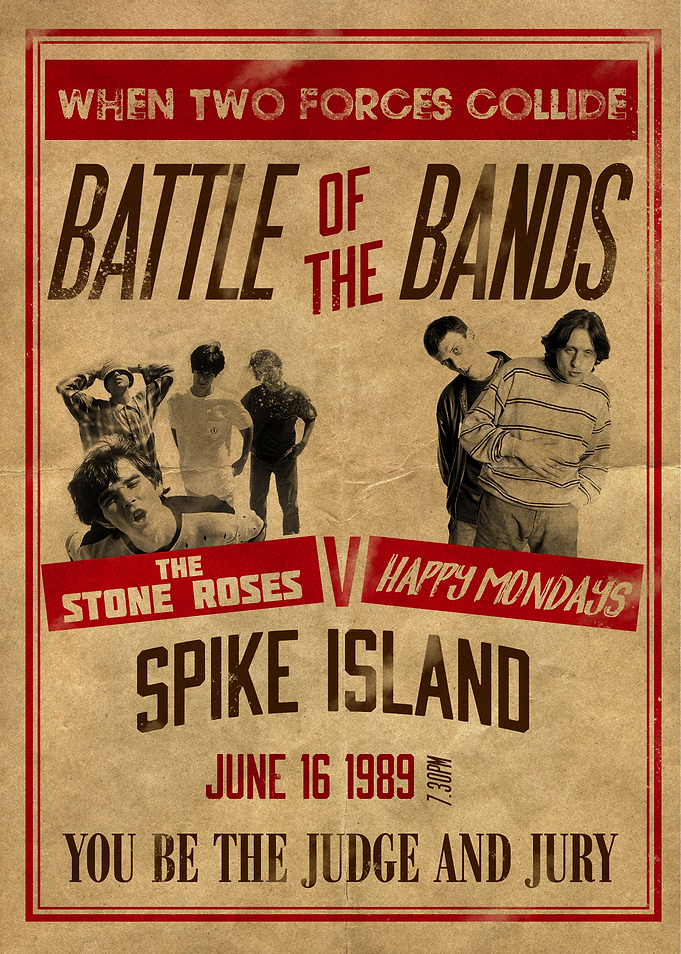 Stone Roses v Happy Mondays