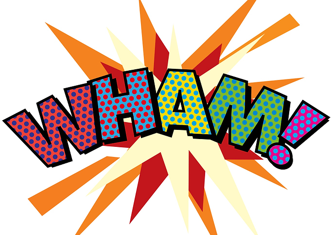 Comic book pop art inspired art that makes a great gift ...