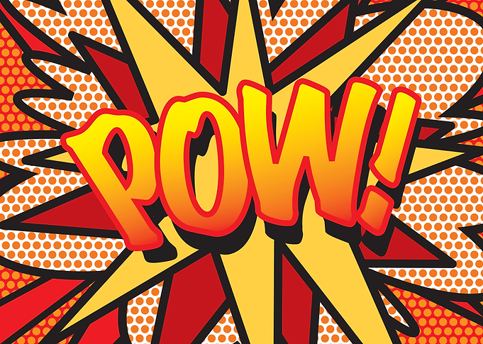 Comic book pop art inspired art that makes a great gift ...