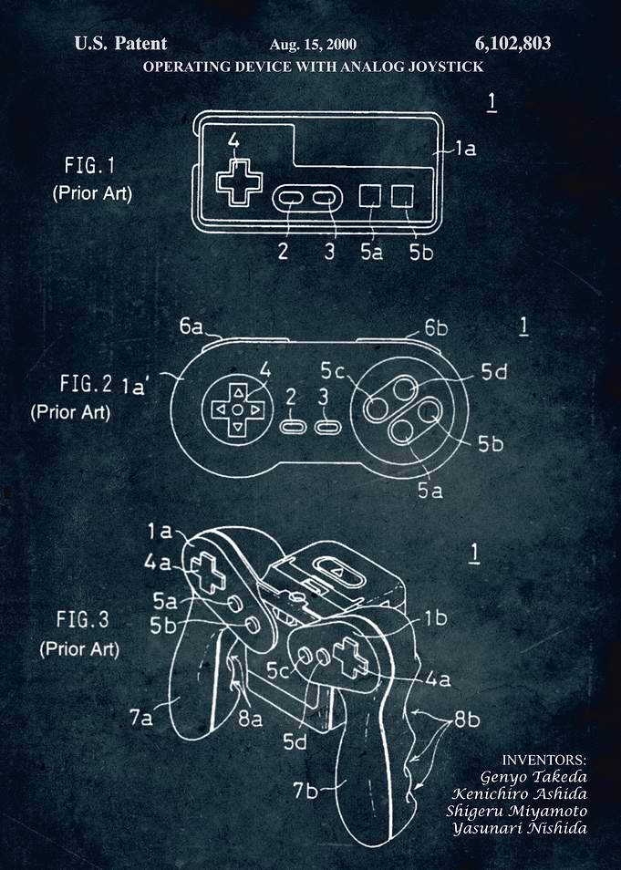 No110 - 2000 - Operating device with analog joystick - ...