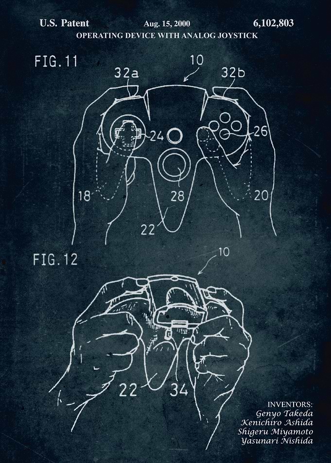 No116 - 2000 - Operating device with analog joystick - ...
