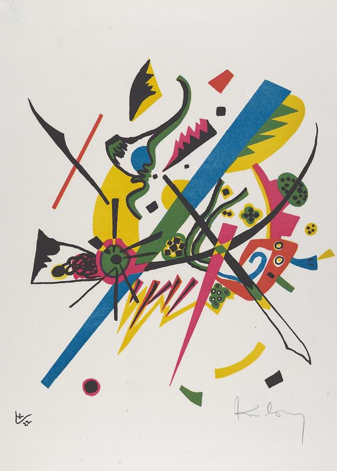 Vasily Kandinsky - Kleine Welten I (Small Worlds I), 19 ...